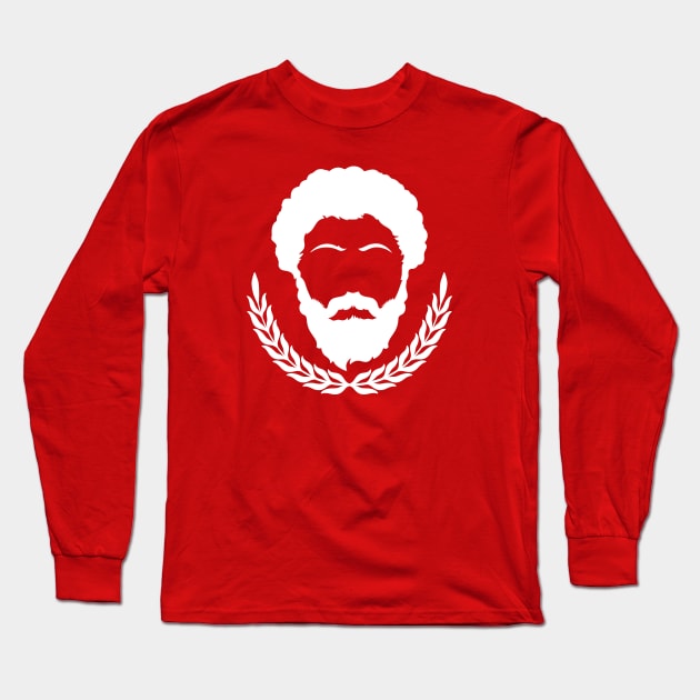 Marcus Aurelius Long Sleeve T-Shirt by Ubold